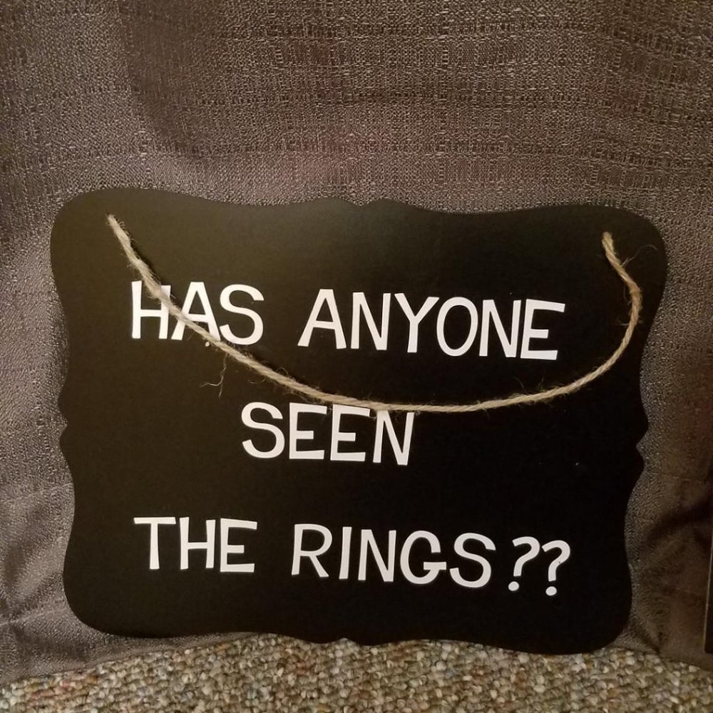 Ring Bearer Sign